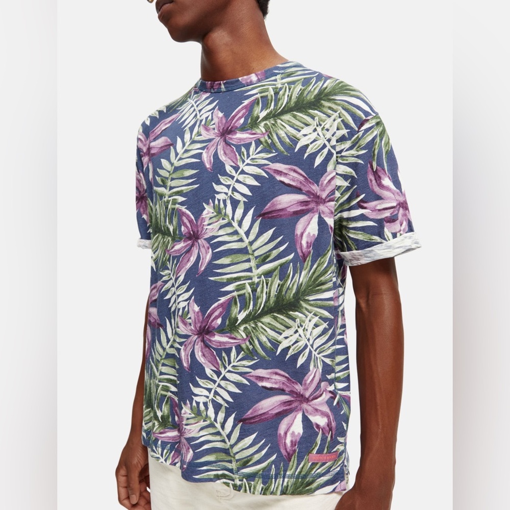 Scotch&Soda Floral Tshirt